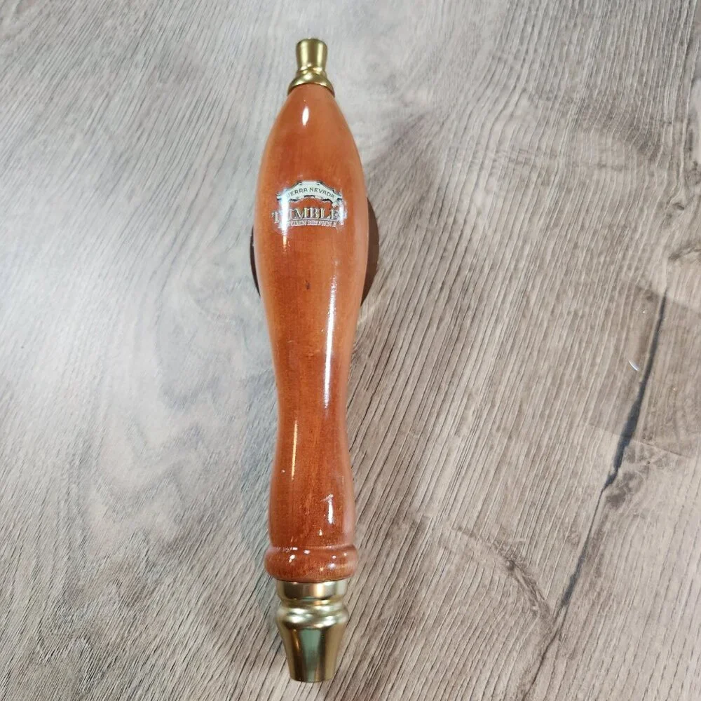 Sierra‎ Nevada Ruthless Rye IPA Tumbler Brown Ale 2-Sided Wood Beer Tap Handle